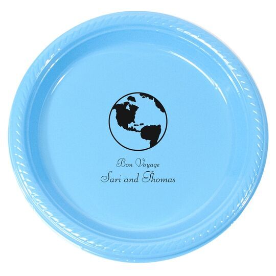 World Traveler Plastic Plates